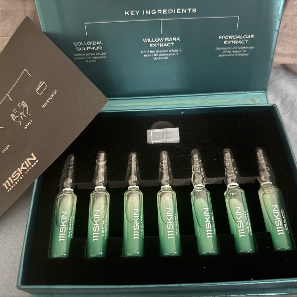 111SKIN Teal Clarity Concentrate Ampoules